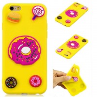 iphone 6  yellow donut case